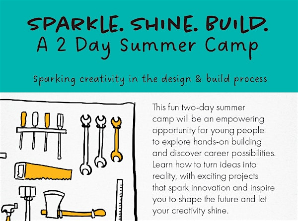 Sparkle. Shine. Build. 2 Day Summer Camp | Dunwoody College of Technology