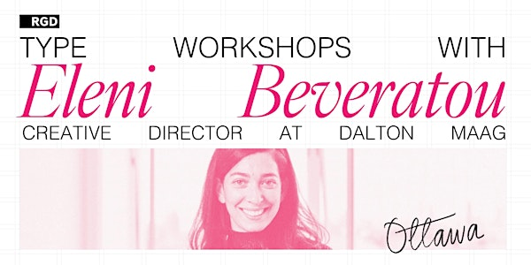 Typography Workshops with Eleni Beveratou - Ottawa | Ottawa Art Gallery