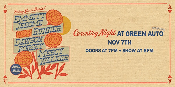 Mercy Walker, Dawson Forsey, Runner, Emmet Jerome | Green Auto Body