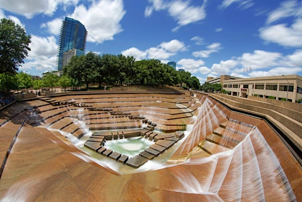 Downtown Fort Worth Photo Walk - at Water Gardens | Fort Worth Water Gardens