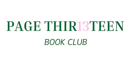 PAGE THIR13TEEN BOOK CLUB | North and South Cowton Village Hall