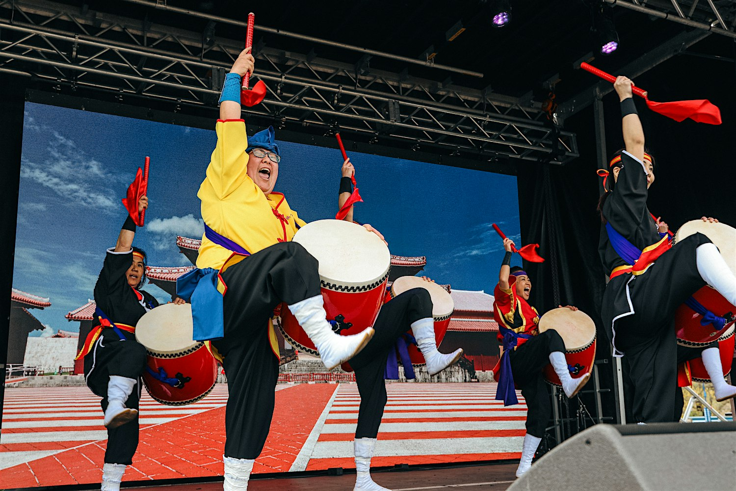 DEN ~Kokoro wo Komete~: RMD MA Okinawan Drumming Performance | Isaac Harris Cary Memorial Building