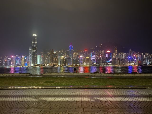 迷人夜景 西九文化區