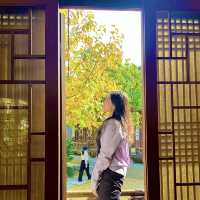 충무로역 단풍뷰 한옥카페 🍁🍂