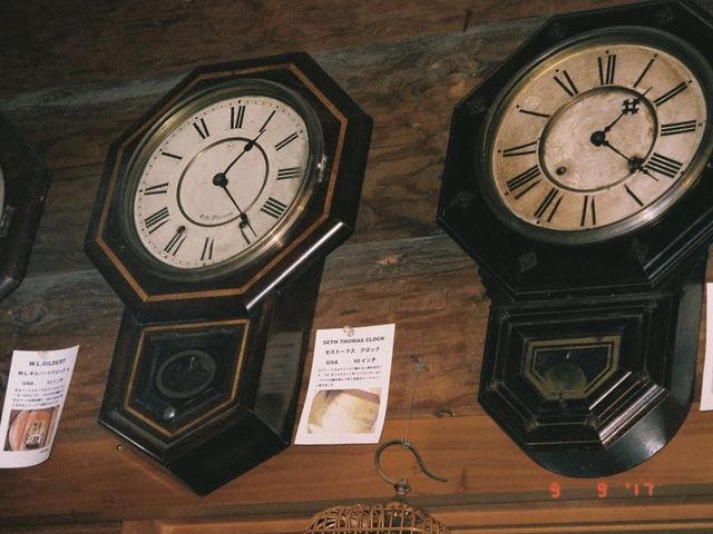 【大阪】森のログハウスカフェ🕰おじいさんの古時計