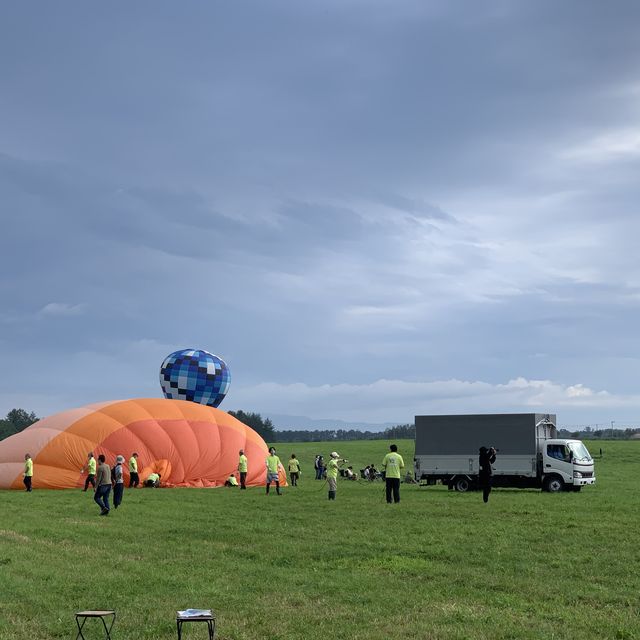 熱気球の競演😃北海道バルーンフェスティバル🎈