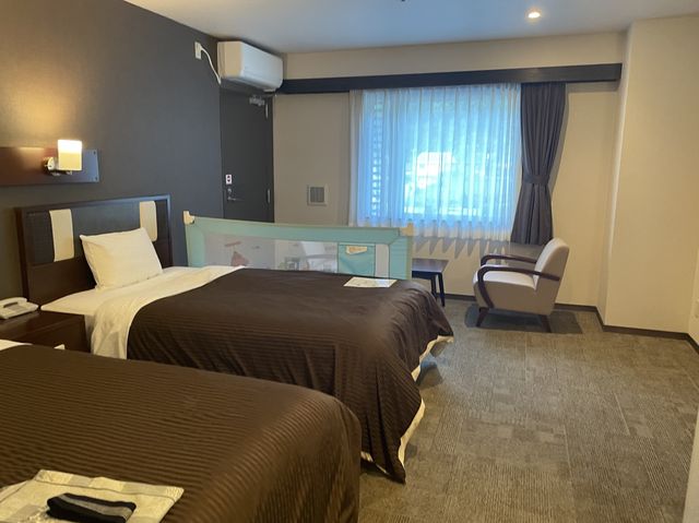 お部屋からSLが見える宿！