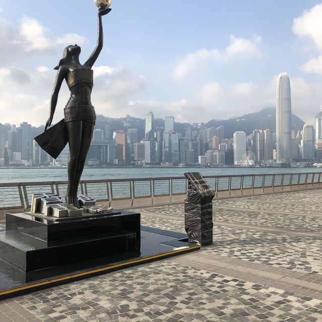 Avenue of Stars in Hong Kong