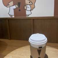 sanrioxcafe!n超萌咖啡廳,冠軍咖啡喝起來！-CAFE!N硬咖啡延吉店