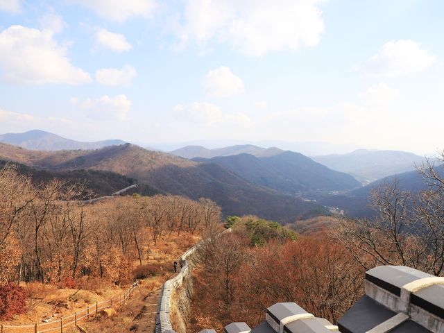남한산성 겨울 성곽길따라 걷다보면