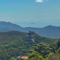 大嶼山彌勒山｜香港第8高｜遠眺赤鱲角機場、鳳凰山、天壇大佛 