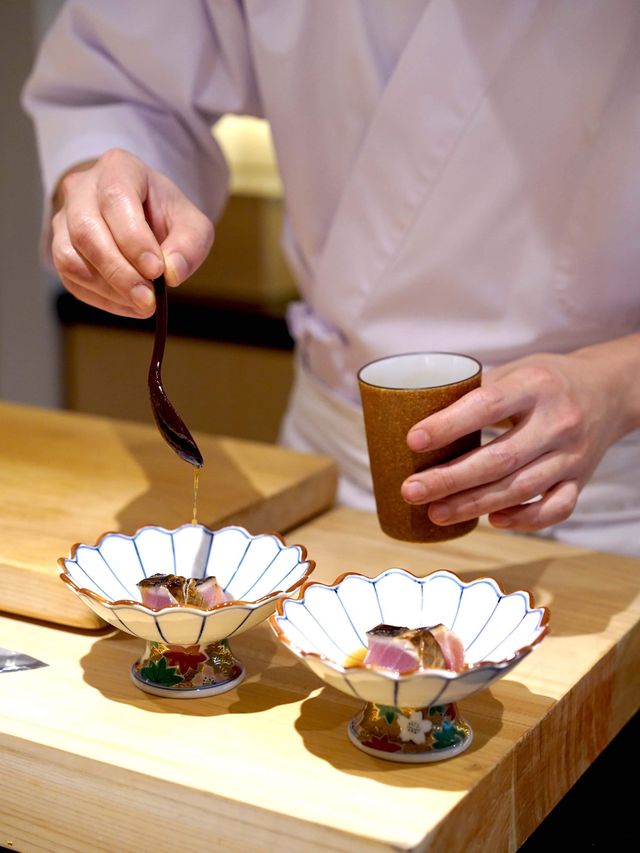 最近初嚐了一家銅鑼灣的新店「鮨山月」，以$880品嚐左超高質的午市Lunch Omakase😍