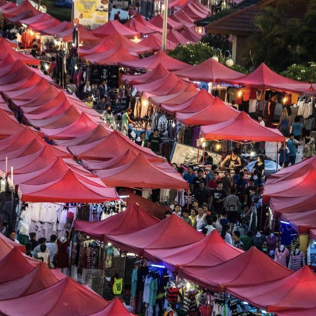 Vientiane Night market 