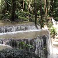 7 tiers waterfalls in National park!!