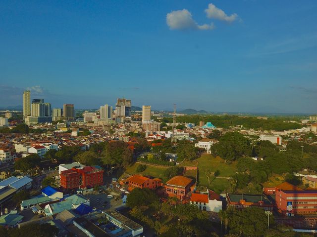 See Malacca City From the Clouds