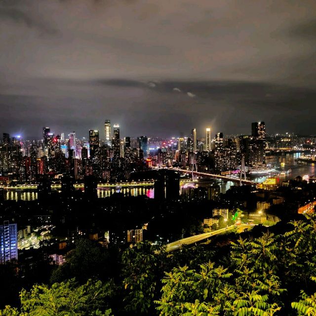 Nanshan at night 🌃 🇨🇳 Chongqing