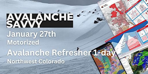 Avalanche Refresher -1 day: Motorized for Snowmobilers and snowbikers 1/27 | Steamboat Springs