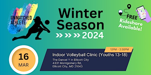 Indoor Volleyball Clinic - March 16, 2024 | Dancel Y