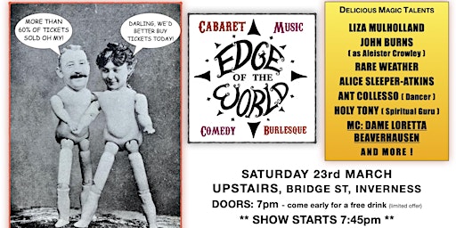 EDGE OF THE WORLD CABARET 01 | UPSTAIRS