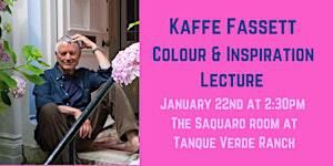 A Kaffe Fassett Lecture - designed to both inspire and motivate | The Saquaro Room at Tanque Verde Ranch