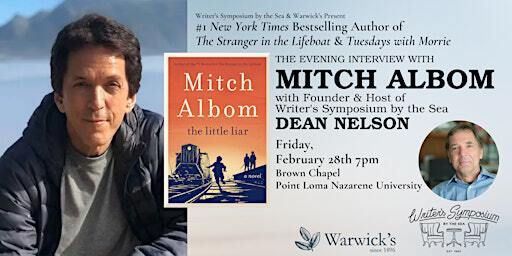 Mitch Albom at 30th Anniversary Writers Symposium by the Sea w/Dean Nelson | Brown Chapel - Point Loma Nazarene University