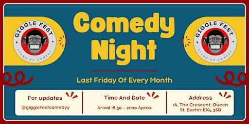 Giggle Fest - Exeter's Last Friday Of The Month - Comedy Show - Tabac | Tabac Taphouse
