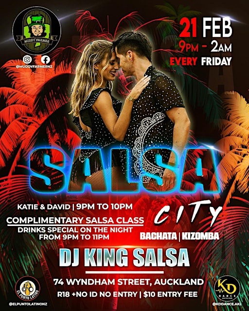 Salsa Friday Night | 74 Wyndham Street