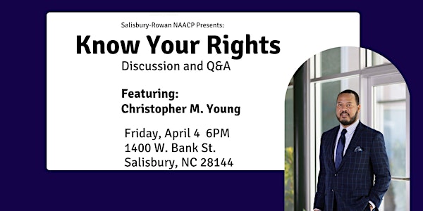 Speak On It Series: Know Your Rights | 1400 W Bank St