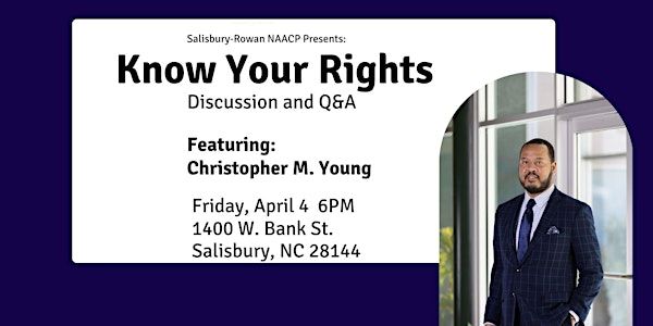 Speak On It Series: Know Your Rights | 1400 W Bank St