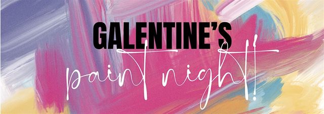 Sip n' Paint Your Bestie Night! Galentine's Day Bottomless Mimosa (1hr) | Flowhaus Art and Wellness Studio