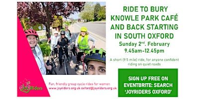 Beginner + Bike Ride: St Ebbe's School to Bury Knowle Park Café and back | St. Ebbe's Primary School