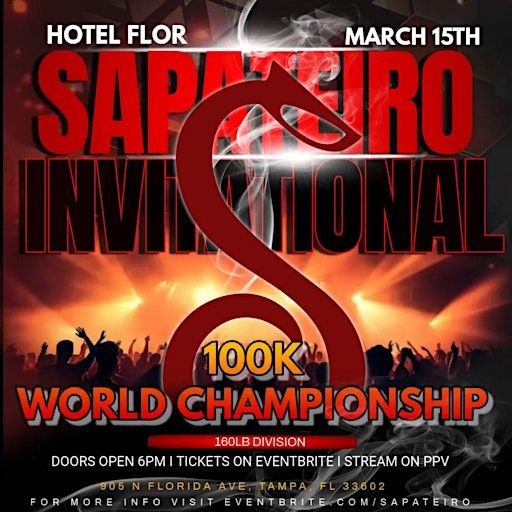 Sapateiro 100k World Championship | Hotel Flor Tampa Downtown, Tapestry Collection by Hilton