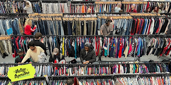 Sheffield's Vintage Superstore - £18 Per Kilo - Free entry | Sheffield Warehouse HQ