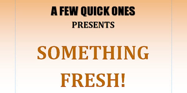 Something Fresh | Thimblemill Library
