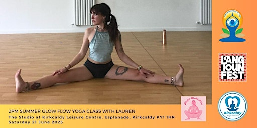 2pm Summer Glow Flow Yoga with Lauren, Kirkcaldy Leisure Centre | Kirkcaldy Leisure Centre