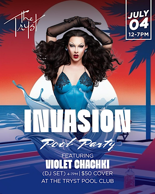 Invasion 2025 Pool Party | The Blue Whale