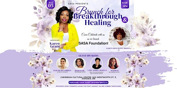 BRUNCH FOR BREAKTHROUGH & HEALING | Caribbean Cultural Centre