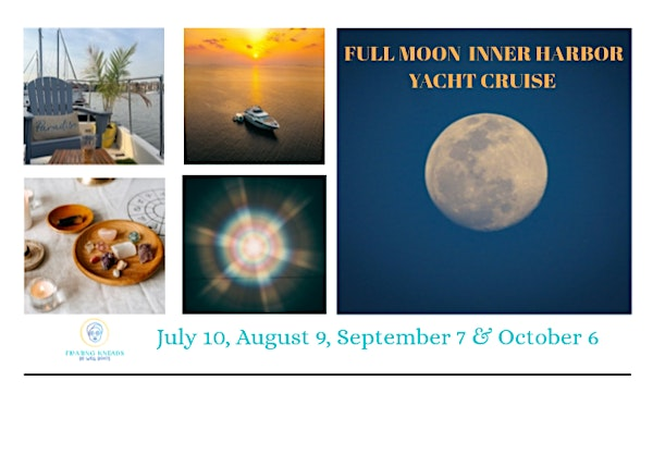 Full Moon Rising Inner Harbor Yacht Cruise | Canton Waterfront Park
