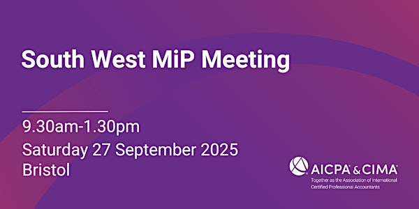 South West MiP Meeting | Aztec Hotel & Spa