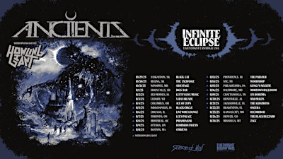 ANCIIENTS w/ HOWLING GIANT, HAZE MAGE | Mobtown Ballroom, 30 West North Avenue, Baltimore, MD, USA