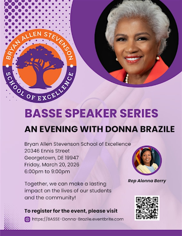 BASSE Speaker Series- an Evening with Donna Brazile | 20346 Ennis St