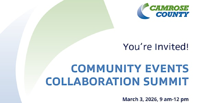 Camrose County Community Events Collaboration Summit | Camrose Regional Exhibition Grounds