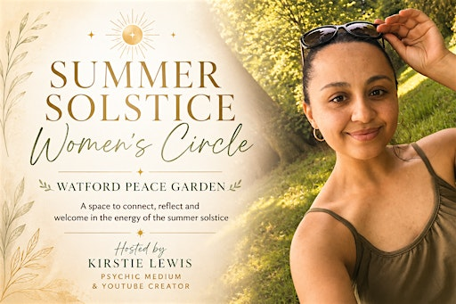 Summer Solstice Women's Circle in the Peace Garden - 4 SPACES LEFT | Watford Peace Garden