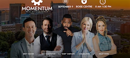 Momentum | Real Estate Forum | Fall 2026 | Boise Centre