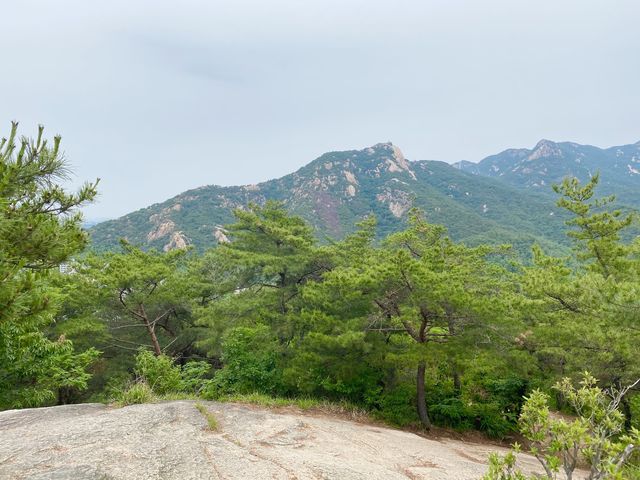 북한산 힘들지만 뿌듯해요