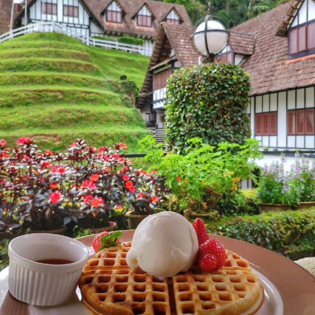 Afternoon Tea at secluded tudor-style hotel