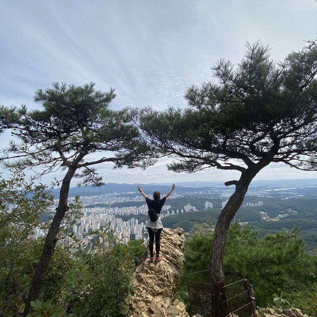 수리산도립공원에서 맑은 공기와 체력 보충하세요~