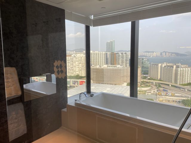 【酒店推介】望住維港海景浸浴真係好歎( ´ ▽ ` )ﾉ