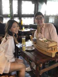 One of a kind dining and cruising experience with Aqua Luna ⛵️🇭🇰 