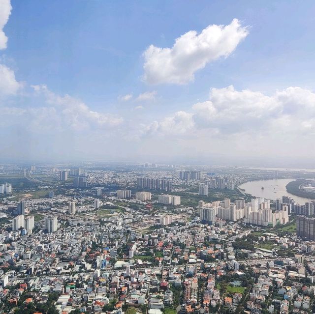 Stunning View of Saigon River and Surrounding
